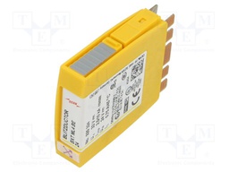 Cartridge for surge arrestor; Type 1; Poles: 4; 20kA; socket; IP20