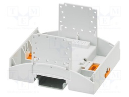 Enclosure base; with terminals; grey; UL94V-0; BC 71,6; X: 48.9mm