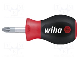 Screwdriver; Pozidriv®; Size: PZ3; Series: Stubby SoftFinish®