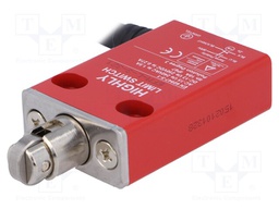 Limit switch; transversal metal roller Ø12mm; NO + NC; 5A; IP67