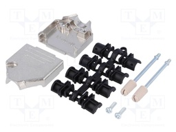 Enclosure: for D-Sub connectors; D-Sub 15pin,D-Sub HD 26pin