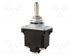 Switch: toggle; Pos: 2; DPST; OFF-ON; 6A/230VAC; 20A/28VDC; -40÷71°C