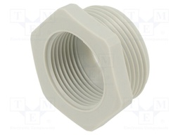 Reduction of threads for glands; Int.thread: PG16; polyamide