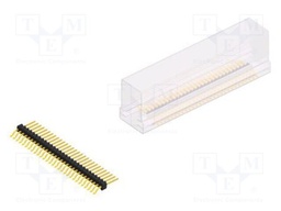Connector: pin strips; pin header; male; PIN: 29; 1.27mm; SMT; 1x29