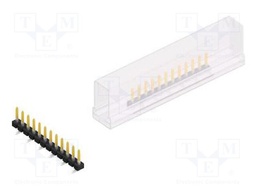 Connector: pin strips; pin header; male; PIN: 12; 2.54mm; SMT; 1x12