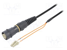 Connector: fiber optic; patchcord; PIN: 2; multi mode duplex (MM)