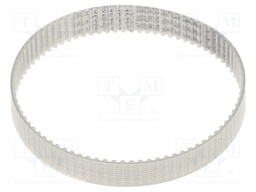 Timing belt; T2.5; W: 10mm; H: 1.3mm; Lw: 210mm; Tooth height: 0.7mm