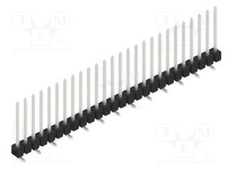 Connector: pin strips; pin header; male; PIN: 26; 2.54mm; SMT; 1x26