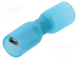 Terminal: flat; 6.3mm; 0.8mm; female; 1.5÷2.5mm2; crimped