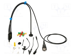 Probe: for oscilloscope; passive; 10: 1; black,red; PCBite; 200MHz