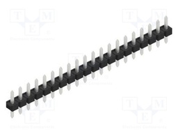 Connector: pin strips; pin header; male; PIN: 20; 2.54mm; THT; 1x20