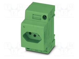 Connector: AC supply; socket; female; 20A; PIN: 3; screw terminal