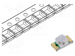 IR transmitter; 850nm; transparent; 35°; 1÷1.8VDC; SMD; 20mA