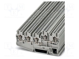 Splice terminal: rail; 18A; 250V; spring clamp; PA; 0.08÷4mm2