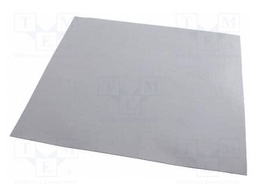 Shielding mat; 240x240x0.5mm; Permeability: 10; EFS