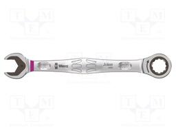 Wrench; combination spanner,with ratchet; 14mm; steel; L: 188mm