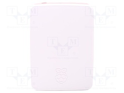 Case; Raspberry Pi 4; Enclos.mat: ABS; Colour: white-red