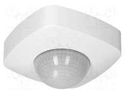 Motion sensor; wall mount; 230VAC; IP20; 20m; Range: 10s÷30min