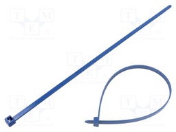 Cable tie; with metal