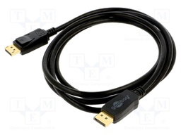 Cable; DisplayPort 1.4,HDCP 2.2; DisplayPort plug,both sides