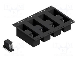 Connector: pin strips; pin header; male; PIN: 12; 2.54mm; SMT; 2x6