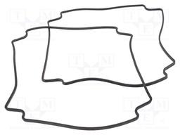 Gasket; HM-1590Z231; -40÷150°C; Gasket material: silicone rubber