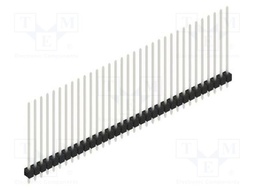 Connector: pin strips; pin header; male; PIN: 33; 2.54mm; THT; 1x33