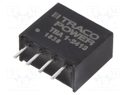Converter: DC/DC; 1W; Uin: 21.6÷26.4V; Uout: 15VDC; Iout: 65mA; SIP4
