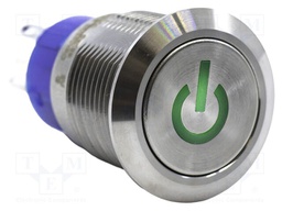 Switch: vandal resistant; Pos: 2; SPDT; 3A/250VAC; IP67; ON-ON; 1GΩ