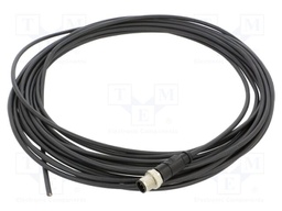 Connector: M12; plug; PIN: 4; male; A code-DeviceNet / CANopen; 10m