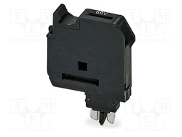Connector: plug-in; 6.3A; 500V; PA; L: 25mm; W: 6.2mm; H: 28mm