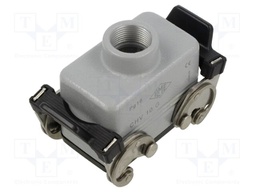 Enclosure: for HDC connectors; C-TYPE; size 57.27; Gland holes: 1