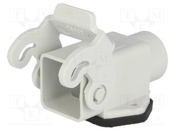 Enclosure: for rectangular connectors; CK/MK; size 21.21; PG11