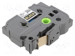 Tape; Width: 18mm; Colour: black; Character colour: golden; L: 8m