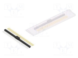 Connector: pin strips; pin header; male; PIN: 26; 2.54mm; SMT; 1x26