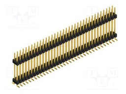 Connector: pin strips; pin header; male; PIN: 70; 2.54mm; SMT; 2x35