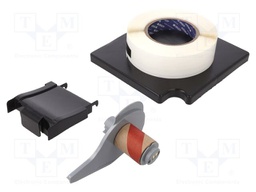 Heat shrink markers; 15.24m; white; Shrinking ratio: 3: 1