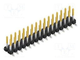 Connector: pin strips; pin header; male; PIN: 32; 2.54mm; SMT; 2x16