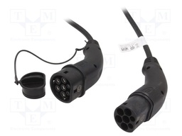 Cable; both sides,Type 2; 7.5m; three-phase; 5x2,5mm2+1x0,5mm2