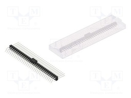 Connector: pin strips; pin header; male; PIN: 64; 2.54mm; SMT; 2x32