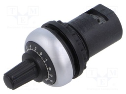 Potentiometer; 22mm; Ø22mm; IP66; Potentiometer: single turn; 10kΩ