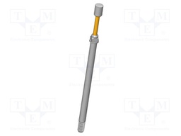 Test needle; Operational spring compression: 4mm; 20A; Ø: 2mm