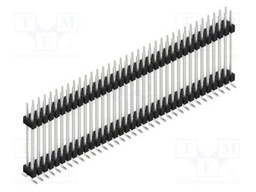 Connector: pin strips; pin header; male; PIN: 70; 2.54mm; SMT; 2x35
