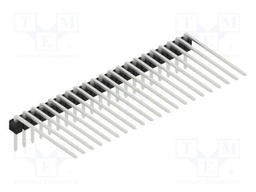 Connector: pin strips; pin header; male; PIN: 21; 2.54mm; THT; 1x21