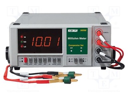 Milli-ohm meter; LED; 3,5 digit (1999); Test volt: 5V; 230VAC