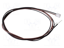 Accessories: connection cable; 2x1 pin; 750mm