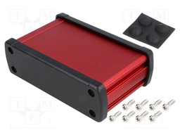 Enclosure: multipurpose; X: 113.7mm; Y: 69mm; Z: 35.2mm; aluminium