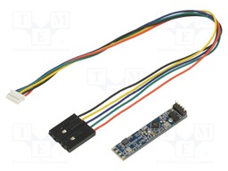 Sensor: human presence; GPIO,UART; Dim: 7x35mm; 5÷12VDC; Range: 6m