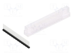 Connector: pin strips; pin header; male; PIN: 27; 2.54mm; SMT; 1x27