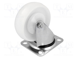 Transport wheel; Ø: 100mm; W: 30mm; H: 128mm; torsional; 150kg